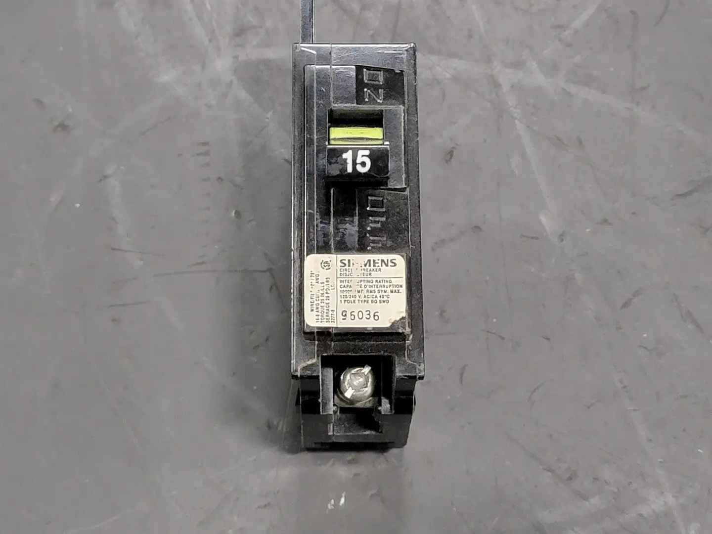 USED SIEMENS BQSWD115