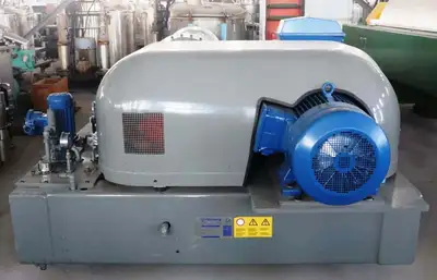Flottweg Z6E-4/401 decanter centrifuge, 316SS.