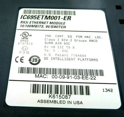 USED GE IC695ETM001 IC695ETM001ER