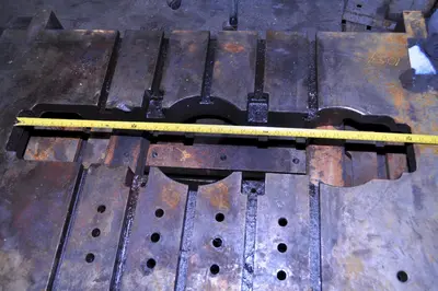 48" X 28" X 3" BOLSTER PLATE