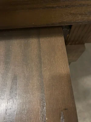 1-0413 3 x 3 Bakery Table with Pull Out Trays