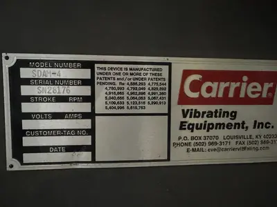 USED PALMER SDAM-4 ATTRITION MILL( SALE PENDING)