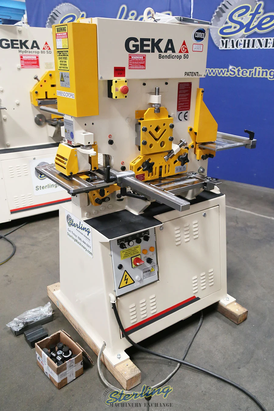 New | in-Stock GEKA BENDICROP 50 Ironworkers California US | Sterling Machinery Exchange #1465419