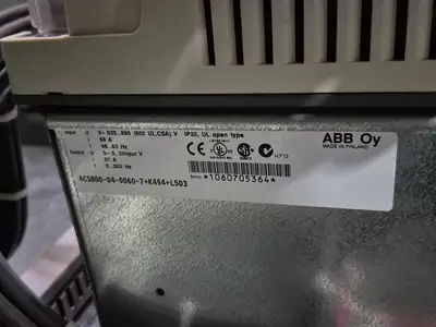 USED ABB ACS800-04-0060-7+K454+L503