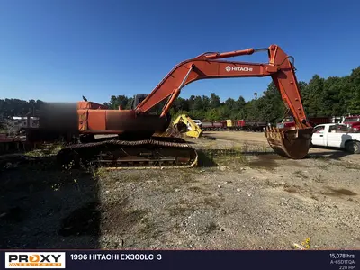 Used 1996 HITACHI EX300LC-3 Crawler Excavators North Carolina US | Proxy Equipment #1388862
