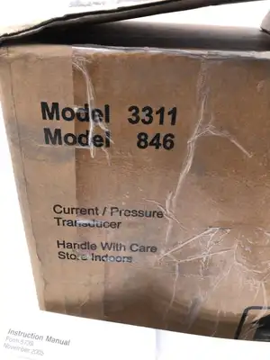 Rosemount 3311DS1J1E5 Current to Pressure Transducer 4-20mA 3-15PSI