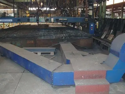 USED MESSER GRIESHEIM STATOSEC P6500 CNC