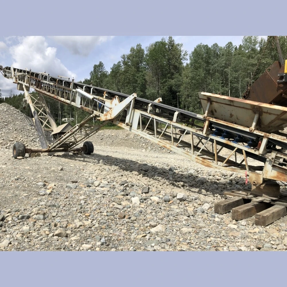 30 in. x 100 ft. Portable Stacking Conveyor