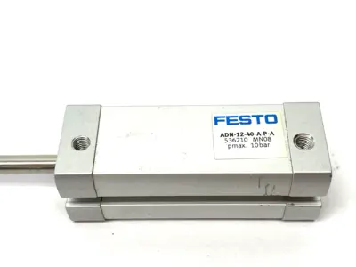 Used Festo Pneumatic Compact Cylinder 12mm Bore 40mm Stroke 536210 Pneumatic Cylinders Michigan US | Maverick Industrial Sales #1398257
