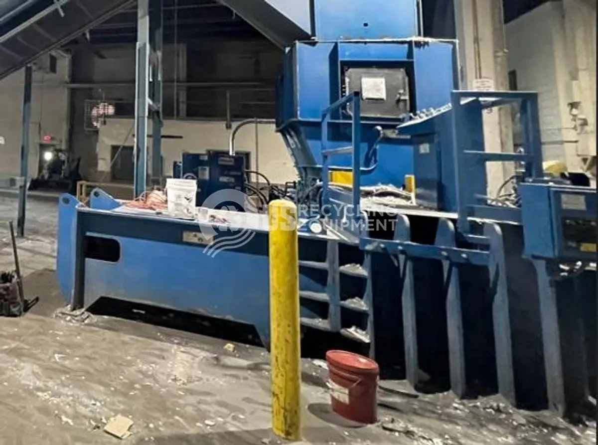 Used 2013 HARRIS L-125 BADGER TWO RAM HORIZONTAL Balers Texas US | US Recycling Equipment #1371498