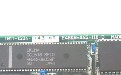 USED OKUMA E4809-045-110-D PC BOARD OPUS 5000 E4809045110D