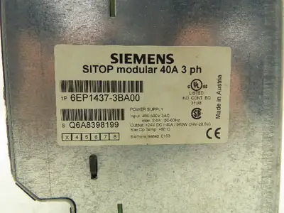 Used SIEMENS _UNKNOWN_ PLC Power Supplies Indiana US | Arrow Industrial #1408188