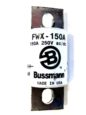 NEW LOT OF 8 COOPER BUSSMANN FWX-150A FUSE 150AMP 25V FWX150A