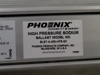 New | in-Stock PHOENIX BLST-A-400-HPS-QV Lighting British Columbia CA | Lenmark #367570