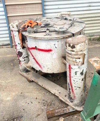 Tolhurst 20 x 12 perforate basket centrifuge, 316SS.