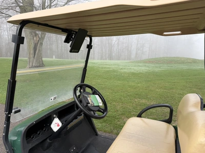 (1) 2015 E-Z-Go golf cart with a Kawasaki gas engine, does not include Club canopy, ball cover, club...