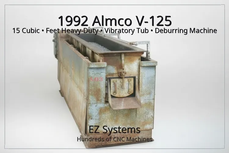 Used ALMCO V-125 Tube End Deburring Flaring Beading Washington US | [EZ] EZ Systems #1290072