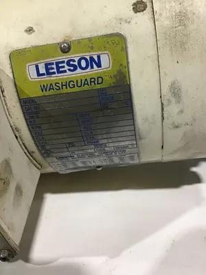 Leeson 06T17VC2F Washguard Motor Gearbox Reducer