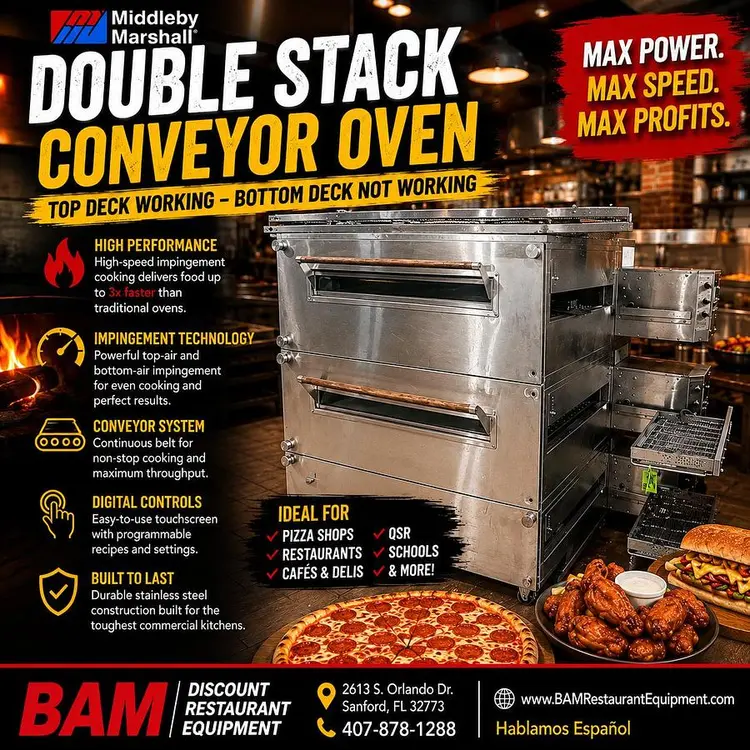 Used DART _UNKNOWN_ Conveyor Ovens Florida US | BAM Discount Restaurant Equipment #1283098
