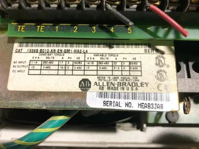 ALLEN BRADLEY 1336S-B010-AA-EN-GM1-HA2-L4 DRIVE SER D STOCK SK005