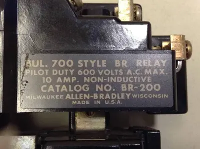 USED ALLEN BRADLEY 700 BR-200