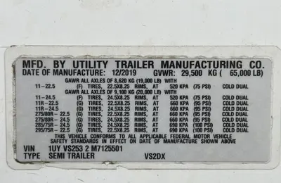 Used UTILITY 53 X 102 Box Trailers Illinois US | Mitsubishi HC Capital America #1362581