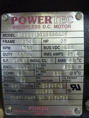 USED POWERTEC A25CMW1010900045