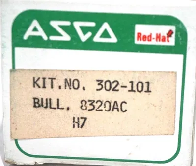 NEW ASCO 302-101 REBUILD KIT 302101