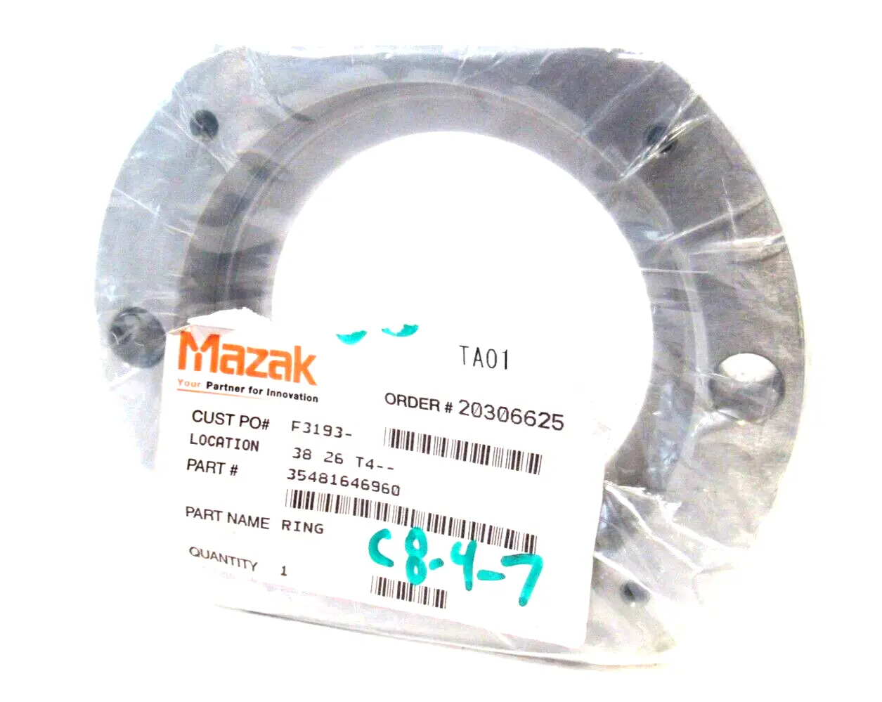 NEW MAZAK 35481646960 RING
