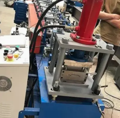 Door Roll Forming Machine in Italy