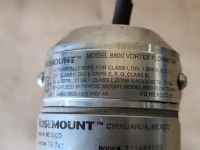 Used ROSEMOUNT 08800-5622-1011 Parts (Hydraulics and Pneumatics) British Columbia CA | Lenmark #255949