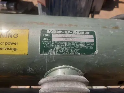 USED VAC-U-MAX VPU-S-3T