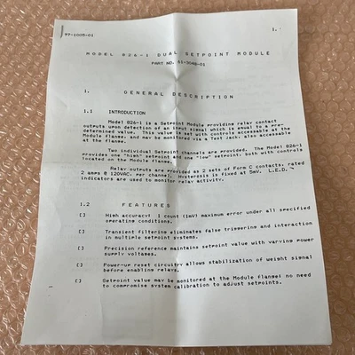 NEW KISTLER-MORSE 61-3048-01
