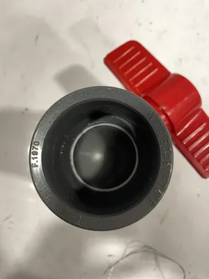 NEW Legend Valve 900-161 2″ Manual Weld End PVC Ball Valve 150PSI