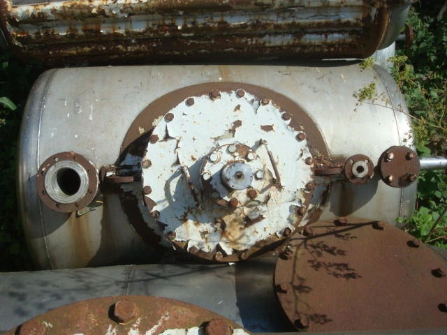 1400 L S/S Horizontal Pressure Vessel