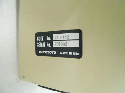 Used MITUTOYO 940-142 Hardness Testers Texas US | Aucto #1461108