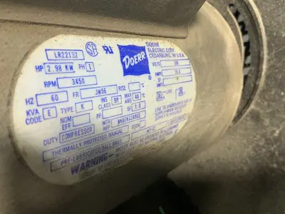 Used CAMPBELL HAUSFELD VT558704 Lubricated Reciprocating Air Compressors Ohio US | HGR 24 #1556816