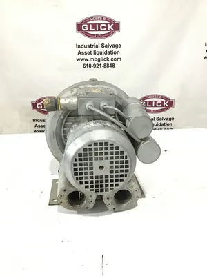 Gardener Denver G-BH1 2BH1400-7AV25-Z Regenerative Blower 1.1-1.3kW 2765/3240RPM