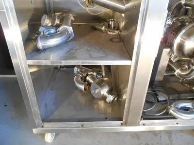 DOUBLE DIAPHRAGM PUMP AND CABINET