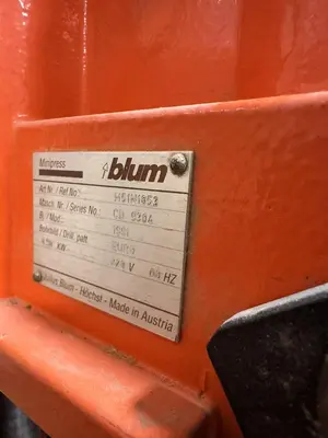 Used BLUM 1991 - MINIPRESS HINGE DRILLING MACHINE Drilling Machines/Hole Boring Machines Texas US | South Texas Machinery #1339142
