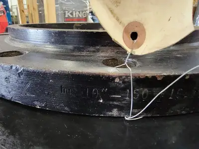 10" Bore Raised Face Pressure Flange No. FLG10RFBLANK
