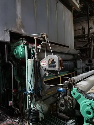 USED BELOIT DRYER CAN SECTION