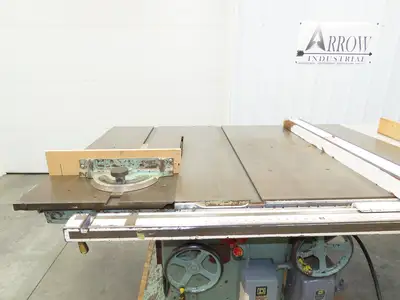 Tannewitz Woodworking Table Saw 20" Blade 5hp 230/460V 72" Biesemeyer Fence