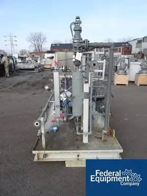 USED 3V Cogeim 0.2 Sq Meter 3V Cogeim Nutsche Filter Dryer, Hastelloy C276