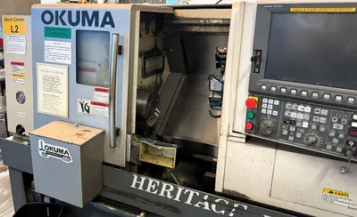 2008 OKUMA HERITAGE ES-L8II-M CNC Lathes | Midstate Machinery (2)