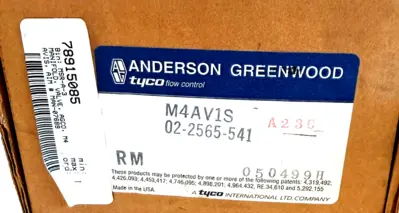 NEW TYCO /ANDERSON M4AVIS MANIFOLD VALVE 02-2565-5413