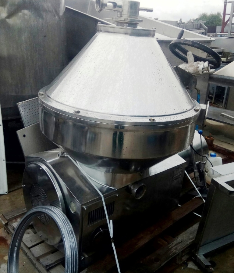 KMA Nagema SMRZG/10 self-cleaning milk separator, 316SS.