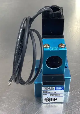MAC VALVES INC 911B-PM-111CA Solenoid Valve 110/120V 6.8W 6B-3