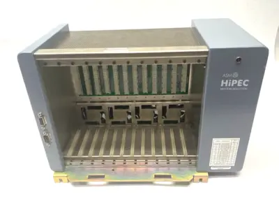Used ASM HiPEC Motion Solutions Control Card Chassis Rev A 12-Slot PLC Chassis Michigan US | Maverick Industrial Sales #1389633