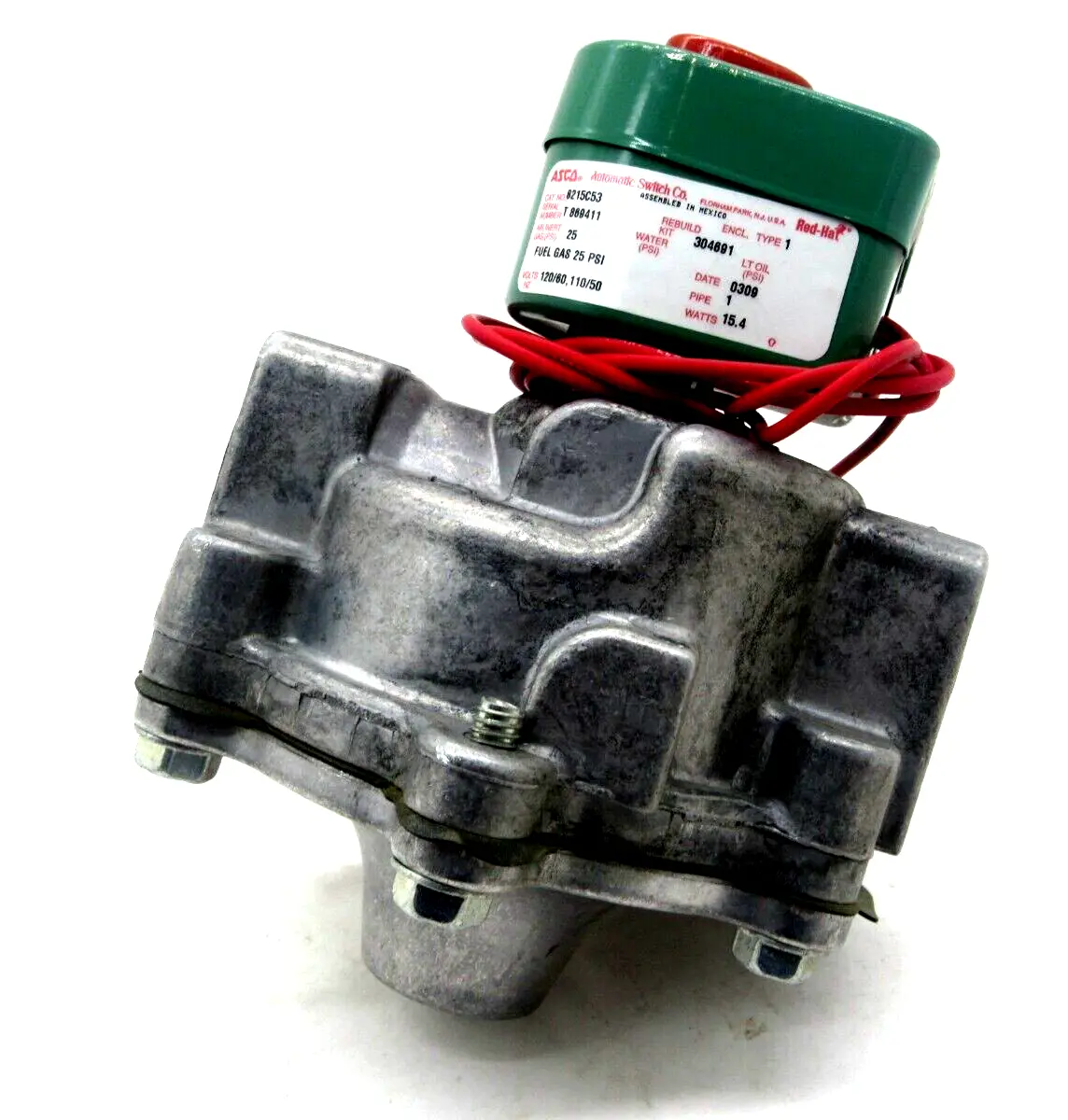 NEW ASCO 8215C53 SOLENOID VALVE 110/120 VAC 50/60 HZ